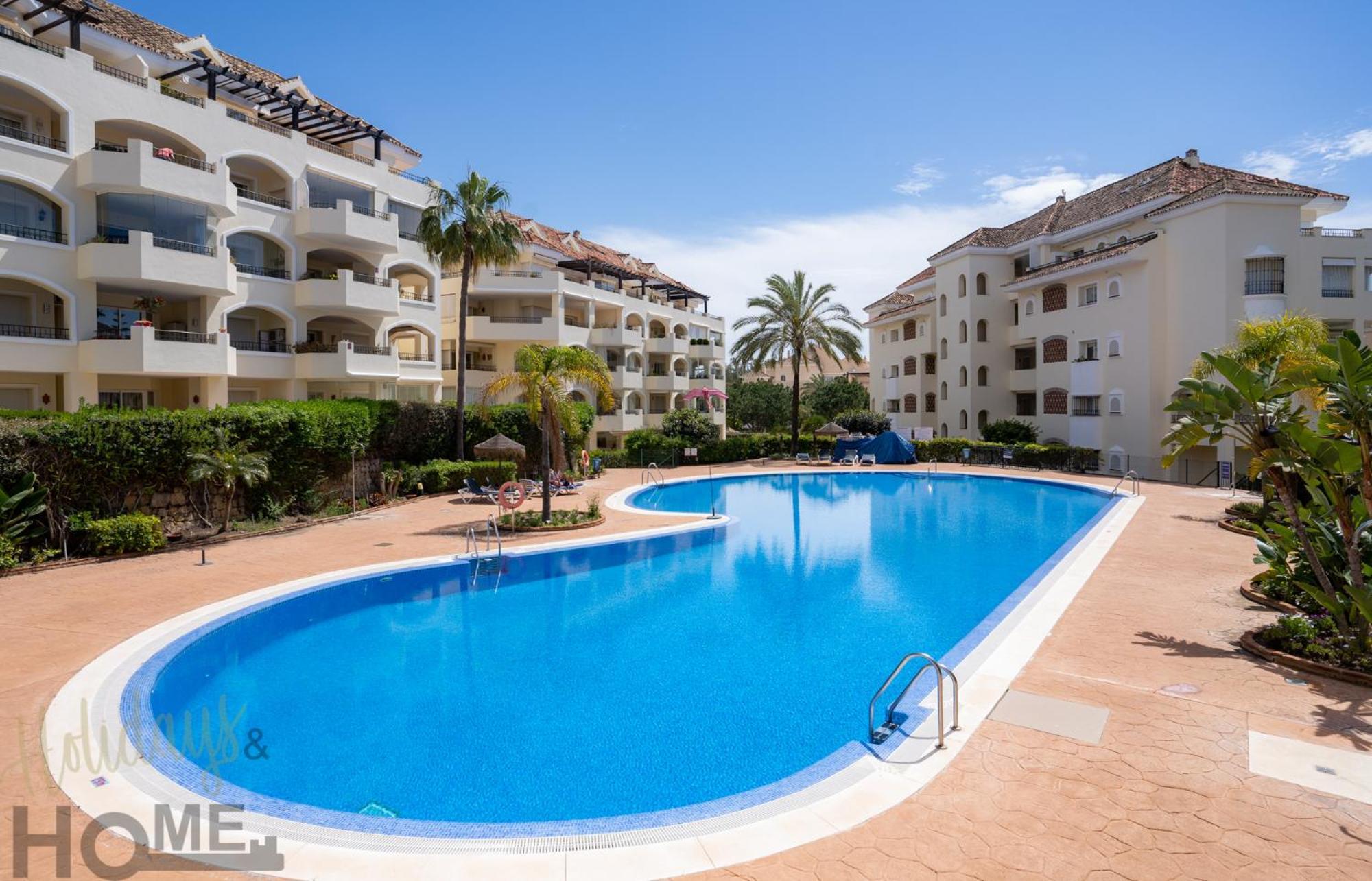 Hacienda Playa Elviria 300 M Playa,Jardin , 2 Hab ,Marbella Apartment Exterior foto