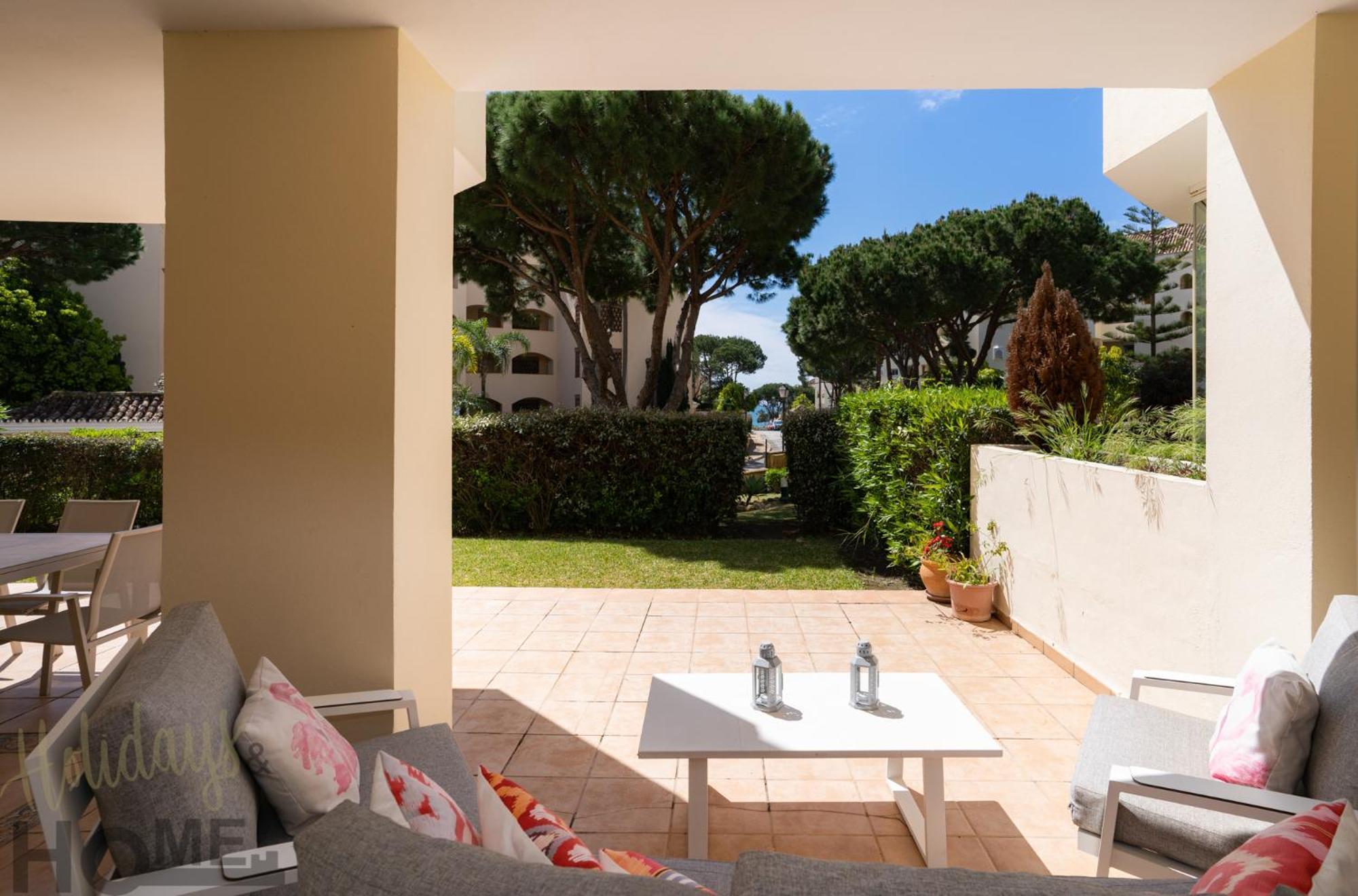 Hacienda Playa Elviria 300 M Playa,Jardin , 2 Hab ,Marbella Apartment Exterior foto
