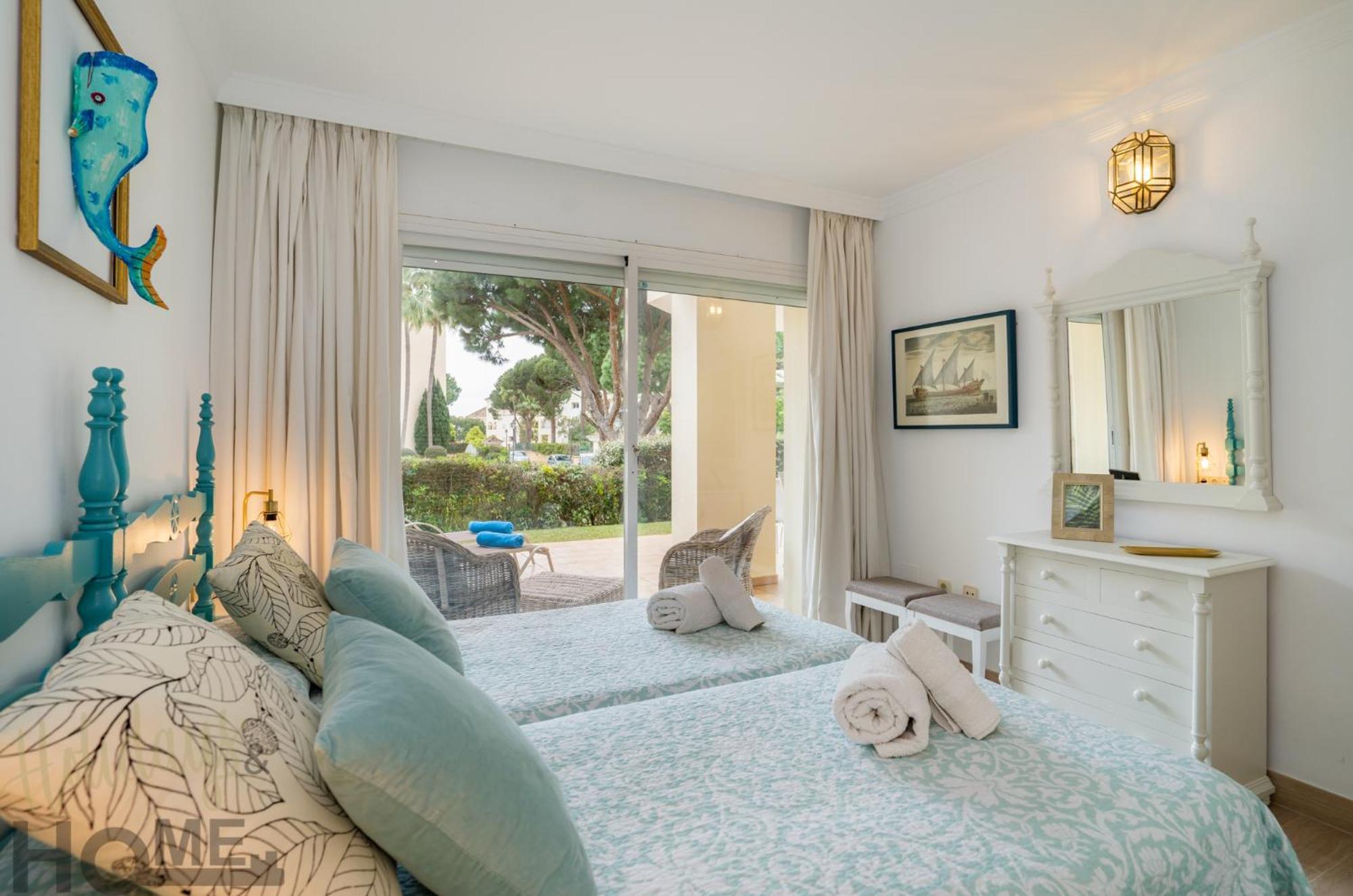 Hacienda Playa Elviria 300 M Playa,Jardin , 2 Hab ,Marbella Apartment Exterior foto