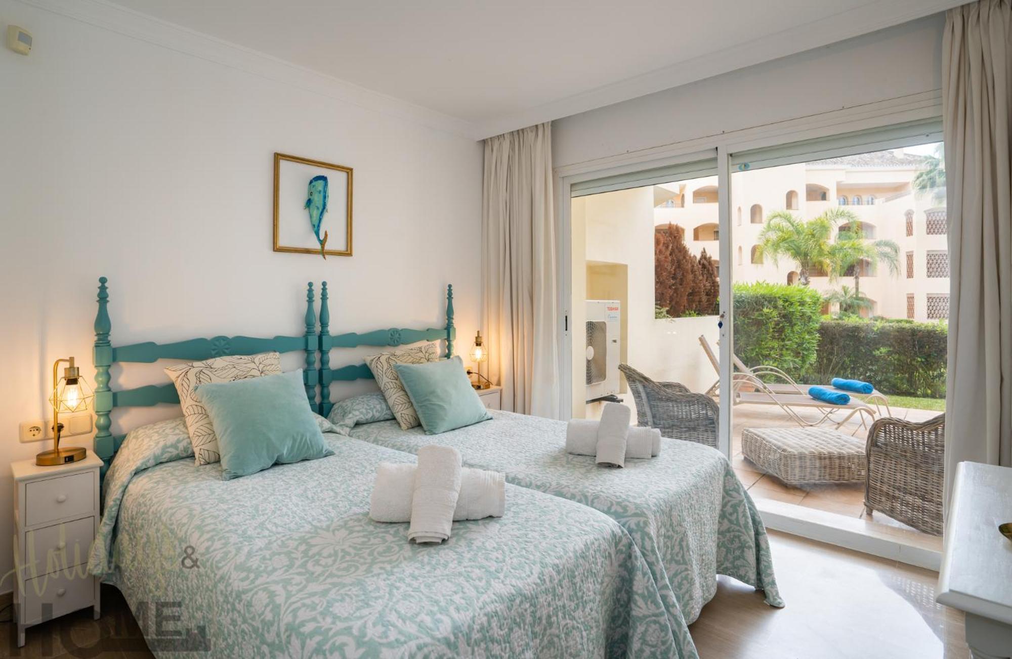 Hacienda Playa Elviria 300 M Playa,Jardin , 2 Hab ,Marbella Apartment Exterior foto